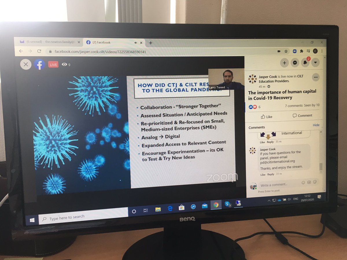 KeithNewtonCILT's tweet photo. Collaborate, Digitise, Share - what CTJ &amp; CILT are doing in current crisis. Try it out! @cilt_global https://t.co/0tDfdK1a71