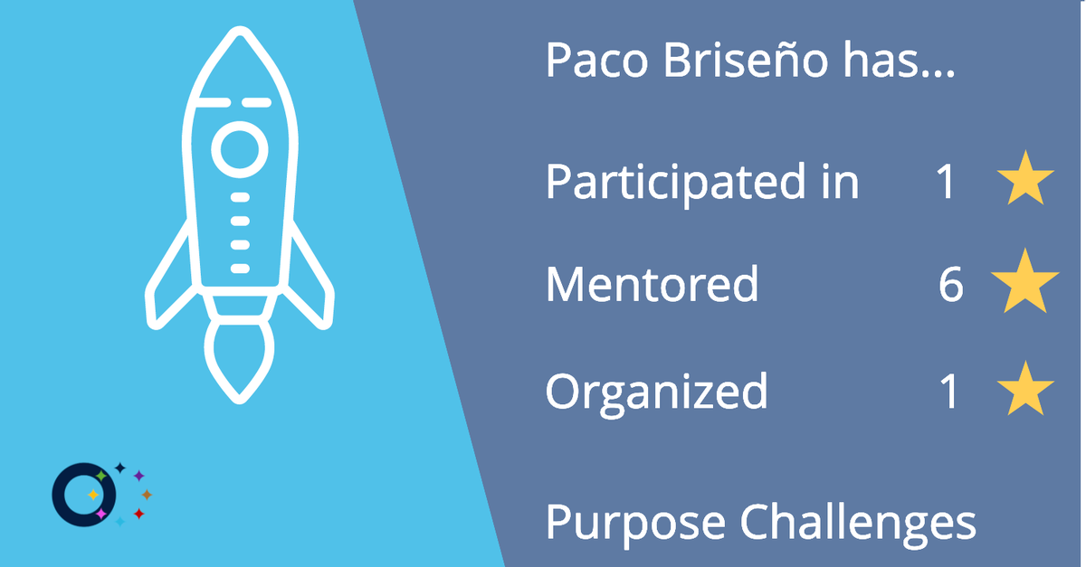 evolution_alli's tweet photo. Purpose Alliance is fortunate enough to have an amazing community, ready to and already making a positive impact in the world. 

@pacobriseno is a great example, fully involved and addicted to the Purpose Challenges! 😁

#ChallengeAddict #PurposeChallengeSeries https://t.co/YJgXhYmoK0