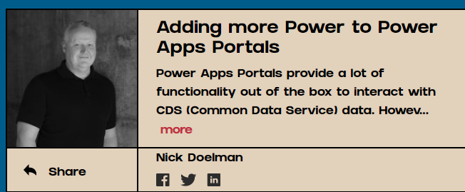 readyxrm's tweet photo. Here is another one of my submitted sessions for #DynamicsCon There are other great sessions from an amazing line up of new and established speakers. Register and vote today! https://t.co/GxWw3QxznZ #PowerApps #PowerPlatform #Dataflexpro #PowerAppsPortals https://t.co/BGWpF6a2yI