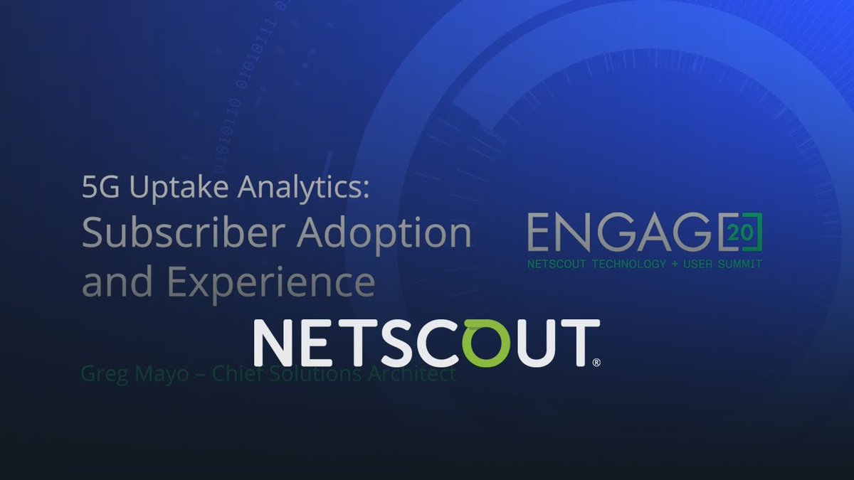 DWCoker1's tweet image. So you have deployed #5G, how many subscribers are actually using it?  Find out the answers with @NETSCOUT's #nGenius Business Analytics. bit.ly/3g5g7s2