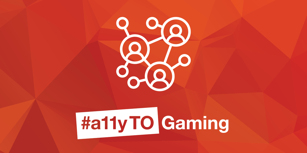 a11yTO's tweet photo. The call for #a11yTOGaming presentations is open! More info at https://t.co/tUa3YpmemF!
#a11yTO #a11yWeekTO #gamedev #a11y https://t.co/W7AzVteFec
