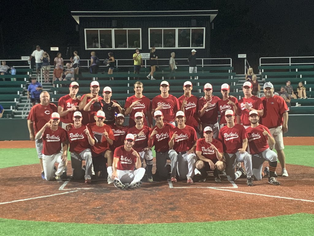 Congrats to the Redbirds on winning the LCL tournament. 7-6 over the Thoroughbreds. <a href="/aj_arnold32/">AJ</a> with a Grand Slam