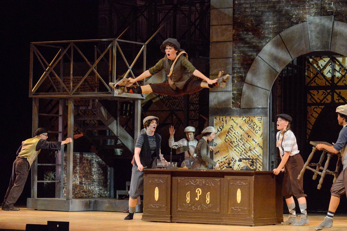 Today's the day!! We are so excited to share our production of Disney's NEWSIES with you online for 6 exclusive performances!  Tickets and info at floydcentraltheatre.org.  Seize the day!  #newsiesforever #seizetheday