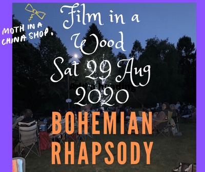 Almost a month to wait for Moth in a China Shop's outdoor screening of 'Bohemian Rhapsody'. Buy tickets at mothinachinashop.co.uk/www.mrhughs.co… 
Saturday 29th August 2020! See you there!!