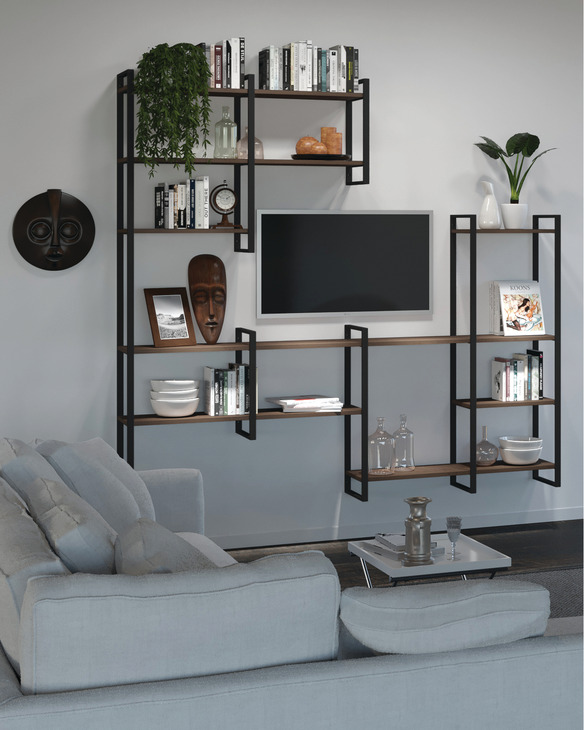 Storage these days is not all about keeping something behind a cabinet door. Open storage like the <a href="/CleverStorageUS/">CleverStorageUS</a> YouK Shelf System from Häfele allows designers and owners to bring both those things you love and the things you use everyday into the open. bit.ly/you_k
