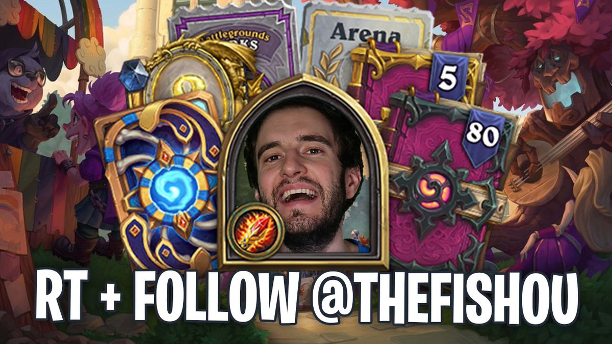 TheFishou's tweet photo. Grâce à @hearthstone_fr, je vous fais gagner la pré-commande ultime de la prochaine extension hearthstone.
RT et follow @TheFishou
Tirage au sort le 5 août.
Good luck🤞 https://t.co/eERj6WaF2E