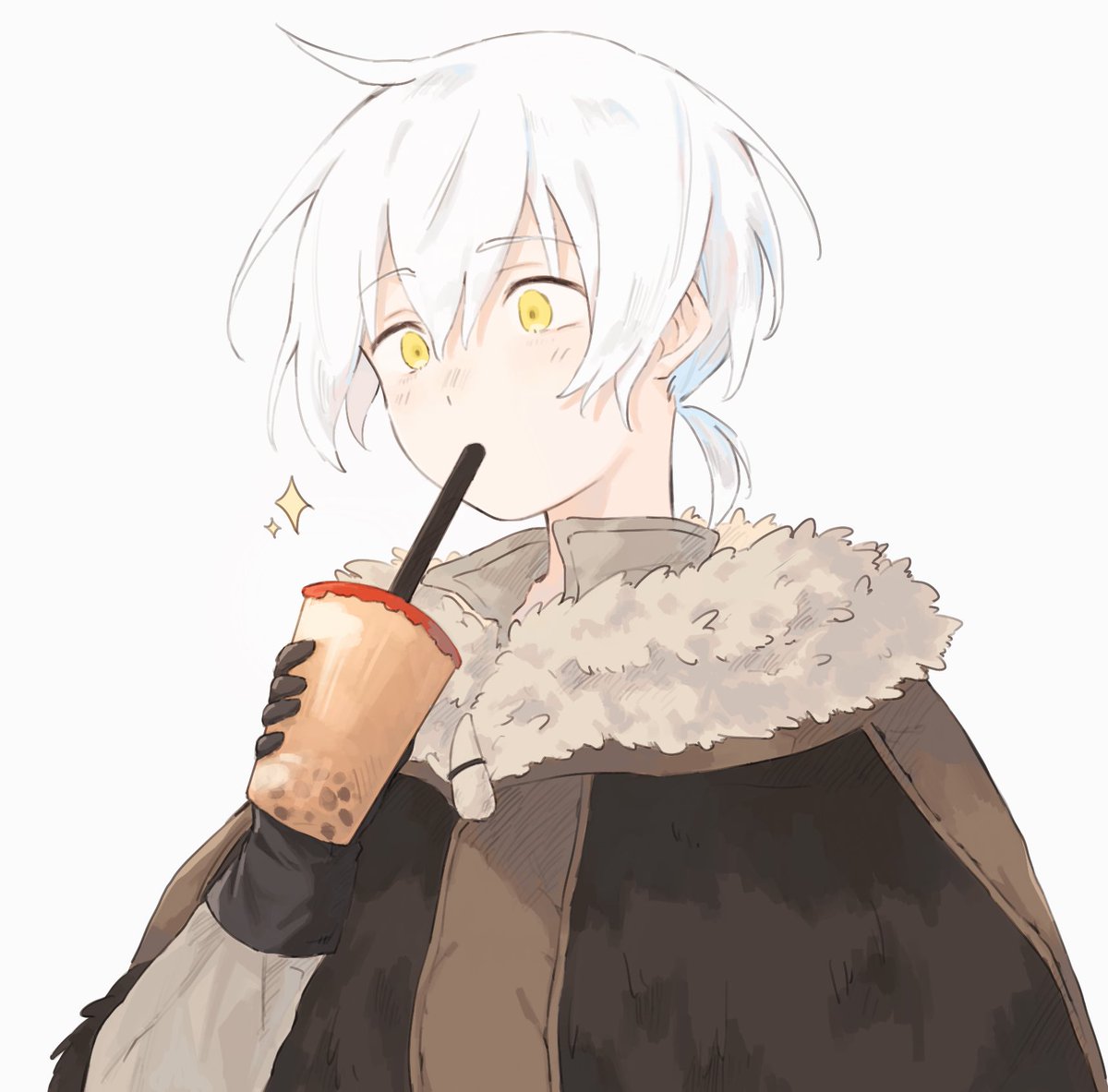 はろ 不滅のあなたへ13巻のタピオカに嵌ったフシ可愛い