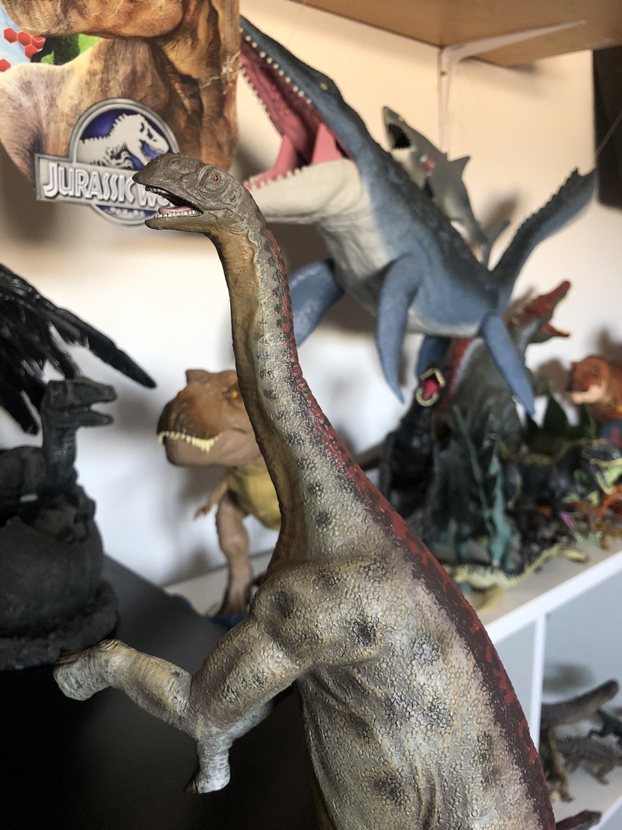 hallegrosso's tweet photo. Dinogorgon de #schleich y Jobaria tiguidensis de #Eduland se unen a Halle Park ๐คฉ https://t.co/aqwMDy93Bm