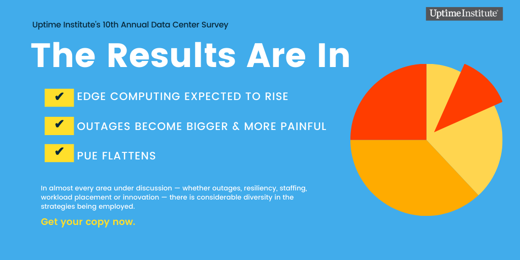 UptimeInstitute's tweet photo. The most anticipated data center industry survey results are in. Get your copy now 📩 https://t.co/ta3GOCtg50

#DataCenter #DataCenters #datacentres #datacentres #criticalinfrastructure #MissionCritical #ITResilience #Resiliency https://t.co/ruvBurSCEb