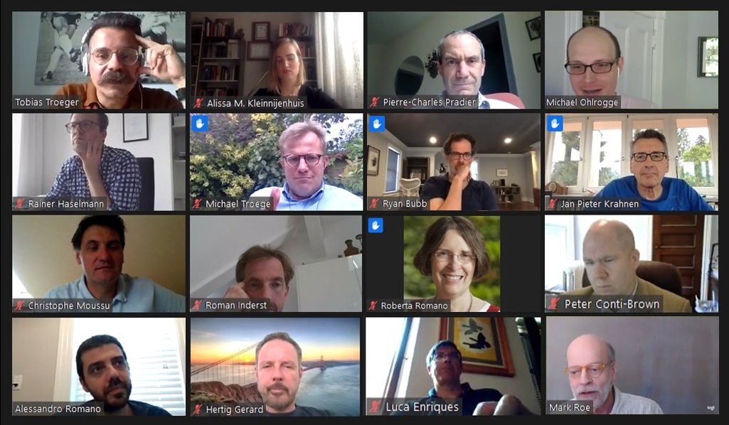 LawFin_FFM's tweet image. Thank you for joining us at our Law &amp;amp; Banking/Finance Webinar Series! @LabexRefi/@nyulaw/@SAFE_Frankfurt
We look forward to welcoming you again to our future events!
#enrichingpresentations #livelydiscussions #webinar #research #law #banking #finance