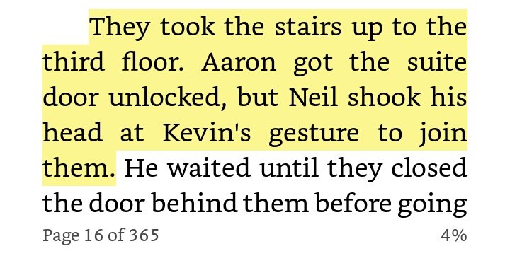 I think this is the first time Kevin invited Neil over?