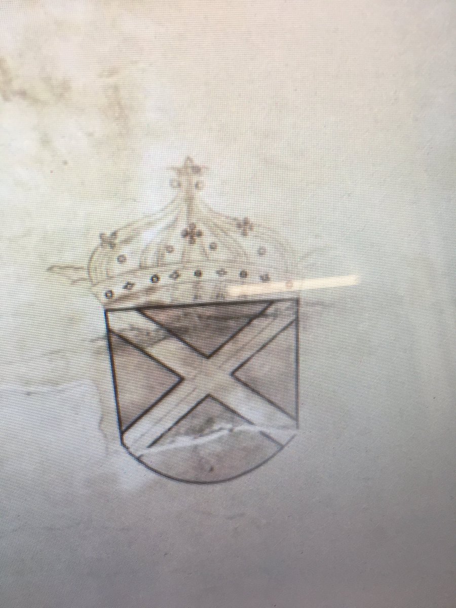 The composition of the logo came about after a trip to the city museum and I saw these versions of the St Alban cross: