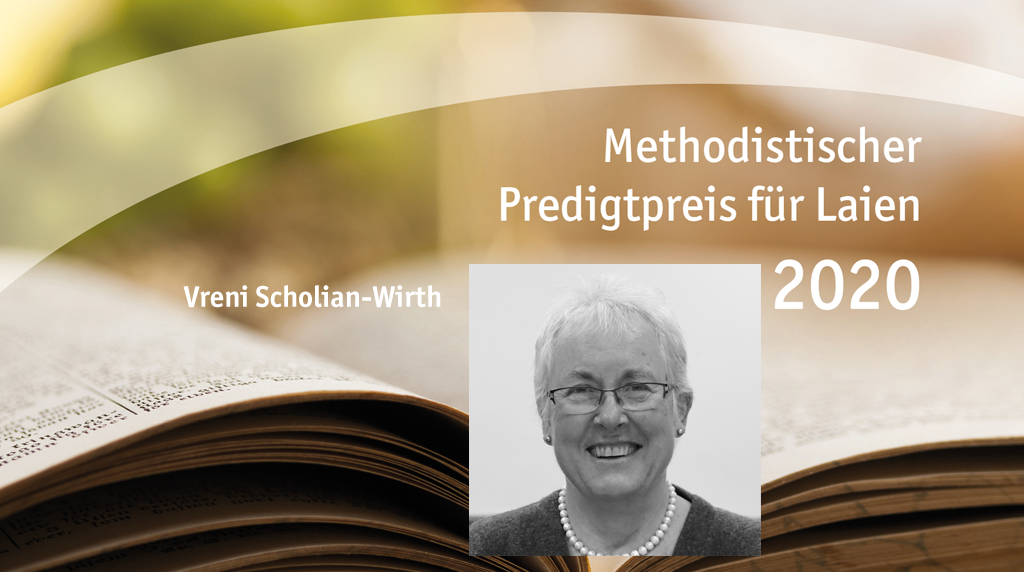 gotoralf's tweet photo. #VreniScholianWirth gehört zu den 12 Prämierten für den Methodistischen #Predigtpreis für #Laien 2020. Ihre #Predigt trägt den Titel: »Worte des ewigen Lebens« und findet sich im Buch »Welch ein Schatz!«. Infos zum Buch auf https://t.co/pLs5TtYONA https://t.co/cPmt5kLtbE