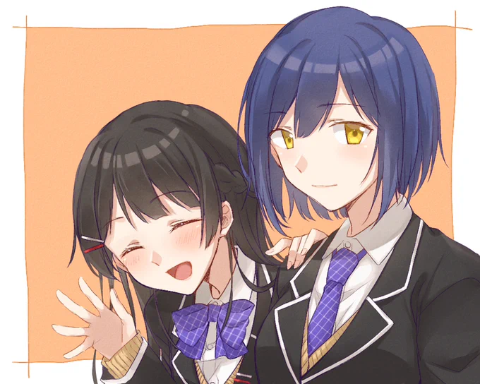 「楓ちゃん♪」「楓さん」
VR関西圏立高校
#みとあーと #凛Art 