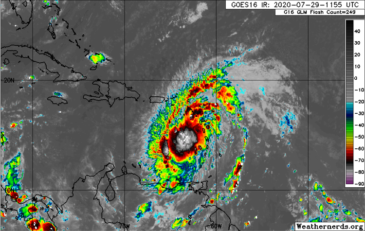 Seems that turn to Hispaniola is going to be hard. Getting that look this AM!