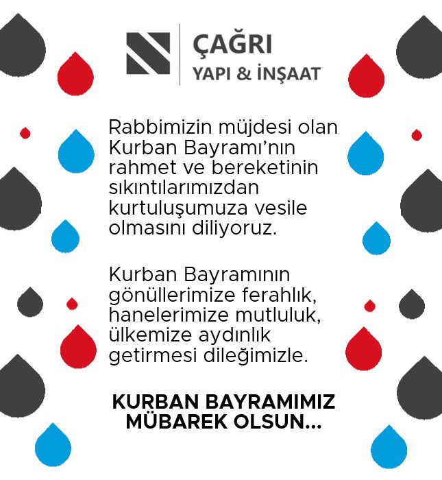 Kurban Bayramının gönüllerimize ferahlık, hanelerimize mutluluk, ülkemize aydınlık getirmesi dileğimizle. 🌹 

İyi Bayramlar :)

#ÇağrıYapı #KurbanBayramı #Bayram #Vitra #Artema #ECA #Serel