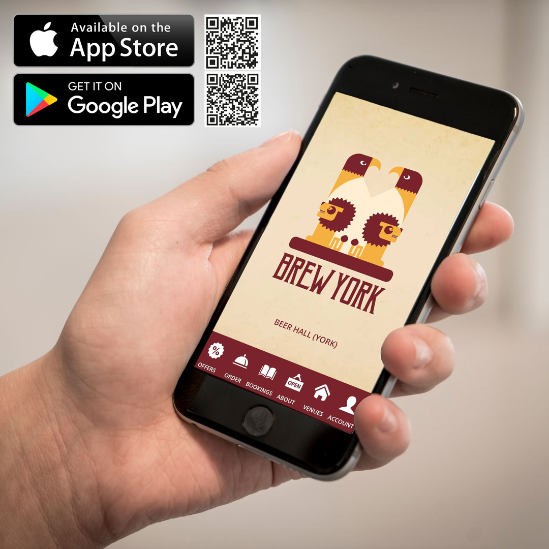 🚨 🔥BREW YORK APP LAUNCH 🚨 🔥
Download our app to gain access to online booking for either Beer Hall or The Market Tap in Pocklington. Order drinks &amp; food to your table and also get some takeout cans too!
More info here: loom.ly/fw7zgLo