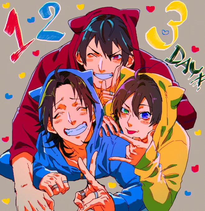 フォロワーに印象に残ってるて言ってもらえた絵をひたすら自分で見返してあげてるんですが山田は可愛いな(号泣) 