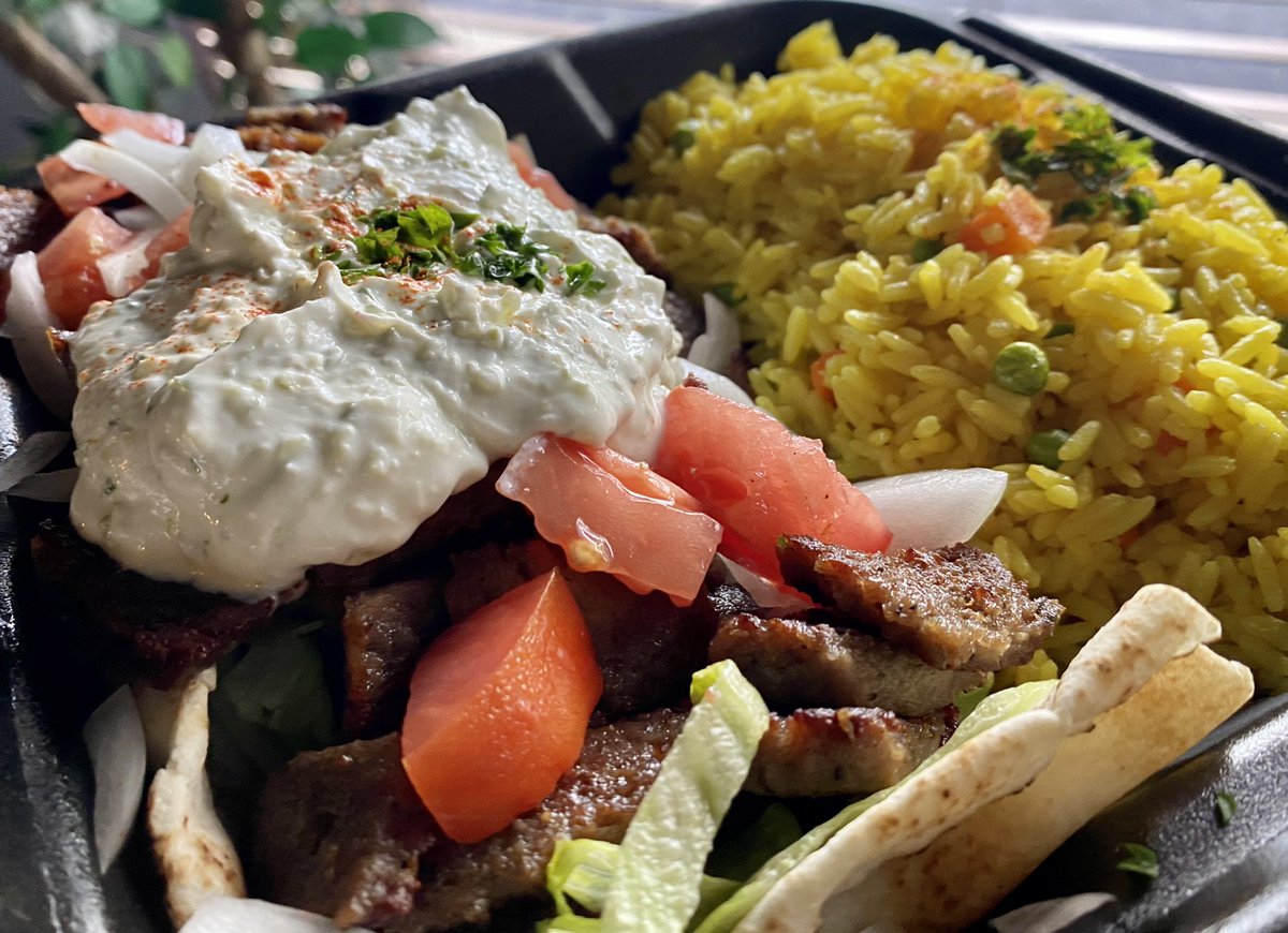 ⭐️⭐️WEDNESDAY $10 SPECIAL⭐️⭐️ Get our delicious Full Beef/Lamb Gyro Entree for ONLY $10! That’s right! Get a delicious pita topped with lettuce and tender and juicy gyro with tomatoes, onions, and homemade tzatziki sauce with your choice of 2 side dishes for ONLY $10!