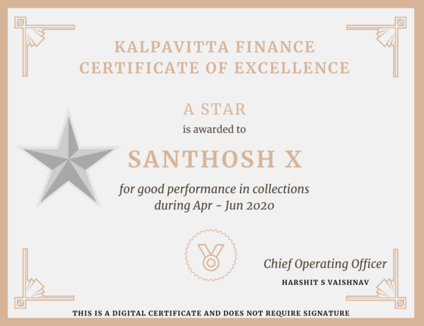 credydotin's tweet photo. Congratulating our collections team members for exceptional performance in the 2nd quarter of the year!
#1  Roshan R
#2  Neeraj T
#3  Santhosh X 
#4  Akash P 
With sheer hard work, our multi-city team has been able to facilitate customers with payments during such trying times! https://t.co/OpcBbGWmwF