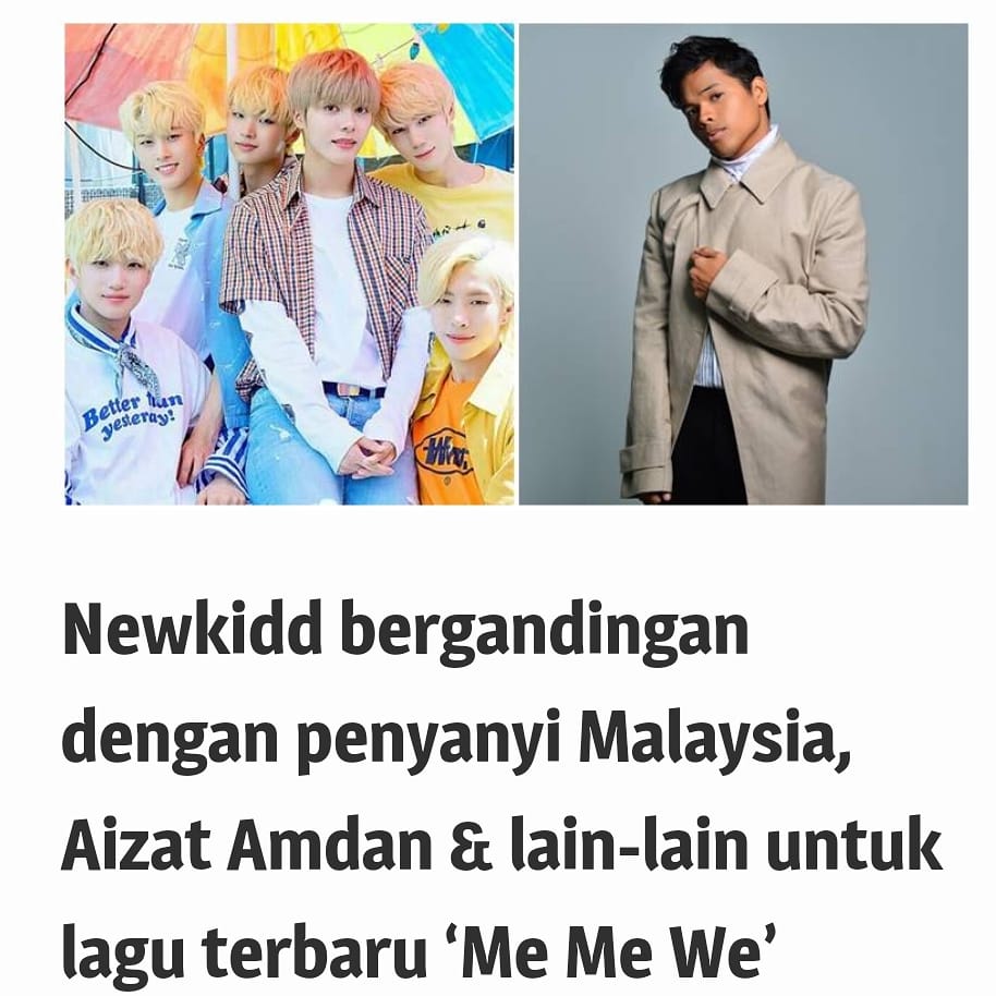 kmaniamy's tweet image. Wah, tak sabar menantikan hasilnya nanti.

Rujuk instastory👉kmaniamy.com/2020/07/29/new…

#MeMeWe #Newkidd #AizatAmdan #Ailee #Ravi #kpop #kpopnews #warnermusicmalaysia