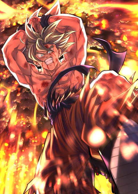 灼熱の鉄槌
#ドラゴンボール 