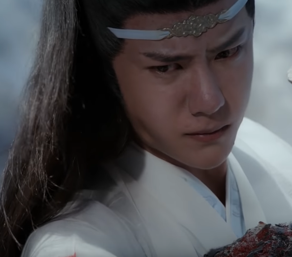 Lan Zhan does not let him go.