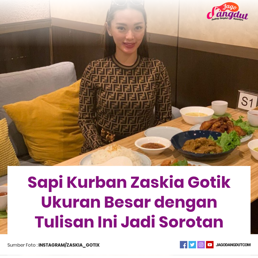 jagodangdutcom's tweet photo. Umat muslim di seluruh dunia tak lama lagi akan merayakan Idul Adha. Pedangdut cantik Zaskia Gotik tampak memilih sapi untuk hewan kurban kali ini.
https://t.co/x9STyM1DzG
__
#jagodangdut #dangdut #viral #trending #zaskiagotik #gotix #viral #trending #iduladha https://t.co/bnuA6szw4Q