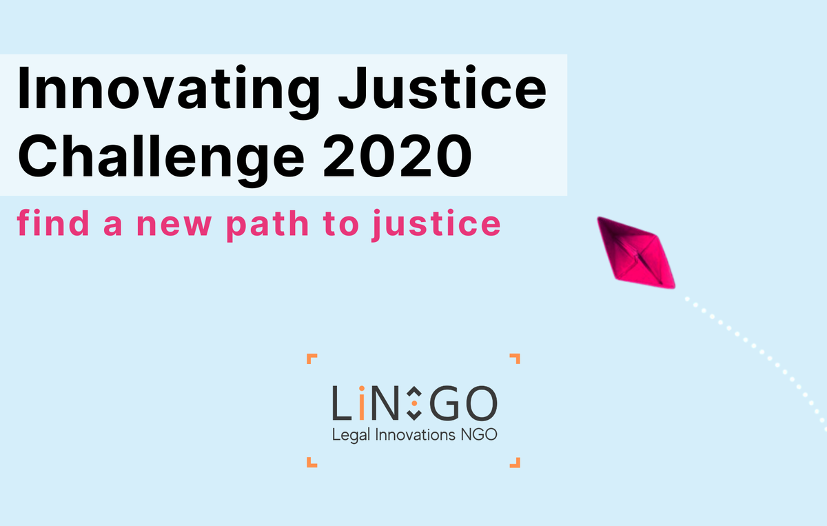 LinGoUkraine's tweet photo. Need help growing your justice innovation into an impactful business?
Submit your project by 5 August 2020: https://t.co/V9U8wNiT4p

More information here: https://t.co/U18qoyJVmb

@InnoJustice @kyivlegalhack 
#hiil #legalinnovations #lin_go #lin_go_ua #legaltech #legalstartups https://t.co/jdOsbqeOdp