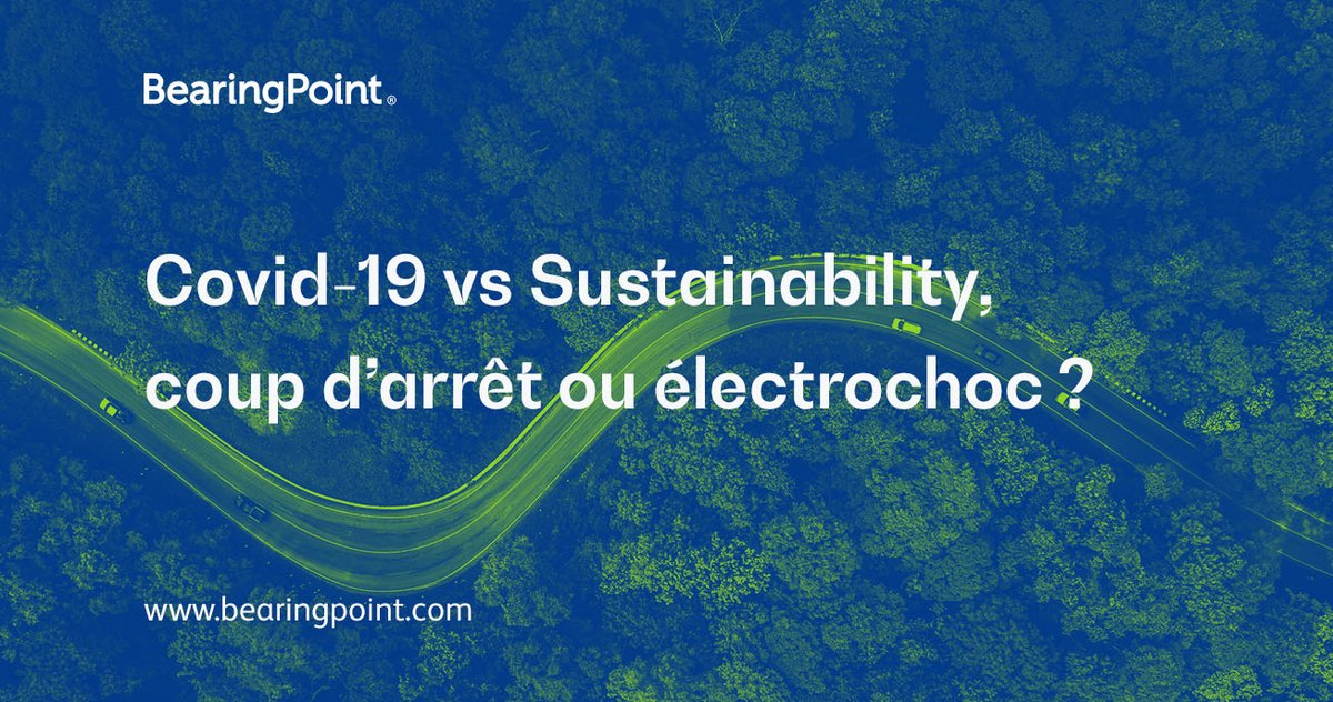 [#Sustainability] Identifiez les mesures de relances socio-environnementales à l’issue de la crise du #Covid19 à travers le think tank « Covid-19 vs Sustainability, coup d’arrêt ou électrochoc ? » 🌱👇🏻bearingpoint.com/fr-fr/notre-su…