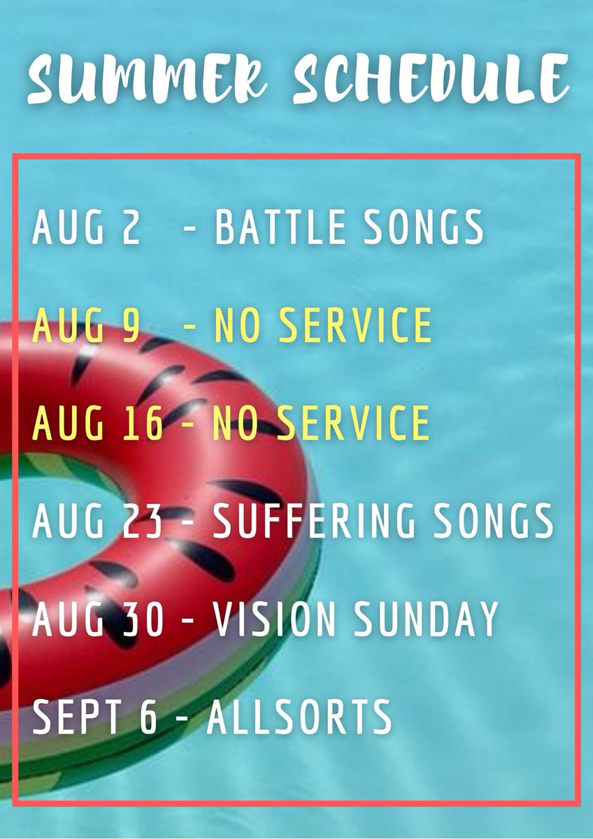 RuthinCF1's tweet photo. Here’s our summer program at RCF. Love our church family and how hard everyone has worked to adapt to the new normal. Services are online 10:30am Sundays https://t.co/PZwJ1fRcMS https://t.co/RpJ0wwA64n