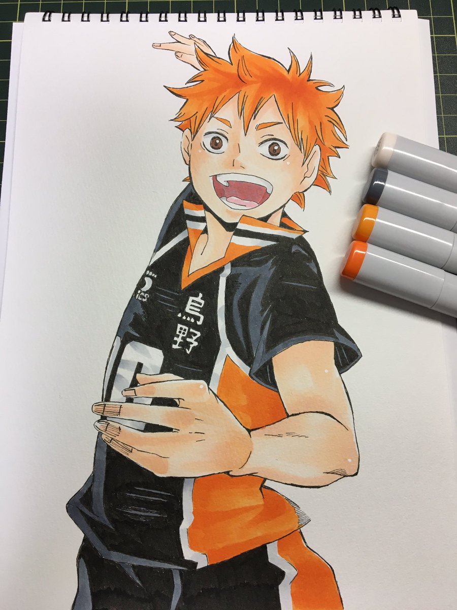 ハイキュー ハイキュー日向のイラスト完成しました 古舘先生 連載お疲れ様でした ハイキュ Aikaのイラスト ハイキュー ハイキュー日向のイラスト完成しました 古舘先生 連載お疲れ様でした ハイキュ Aikaのイラスト