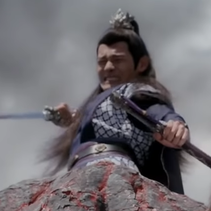 He closes his eyes.He can't even look.