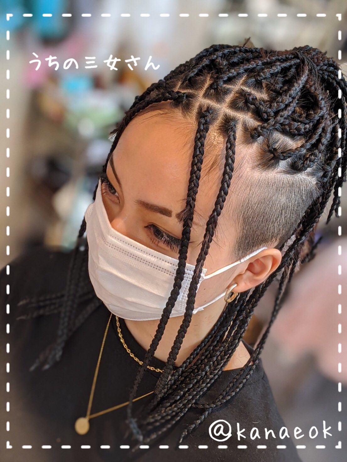 神奈恵 以下略 Twitterren うちの三女さん jk ブレイズ 結構なお値段するのだけど 初回限定なら のお安いお店見つけて ショートヘアにエクステ入れてからのブレイズに 似合うわ 若い時はやりたい事やっとけばいい 私も痩せたらドレッド か コーンロウ 神奈恵 以下略 Twitterren うちの三女さん jk ブレイズ 結構なお値段するのだけど 初回限定なら のお安いお店見つけて ショートヘアにエクステ入れてからのブレイズに 似合うわ 若い時はやりたい事やっとけばいい 私も痩せたらドレッド か コーンロウ