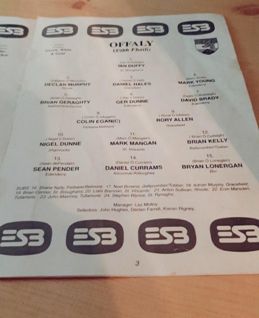 MatchOffaly's tweet photo. @Offaly_GAA v @CLGLaois from the Leinster Minor football championship semi Final June 2007 https://t.co/ILC2FEgNDx
