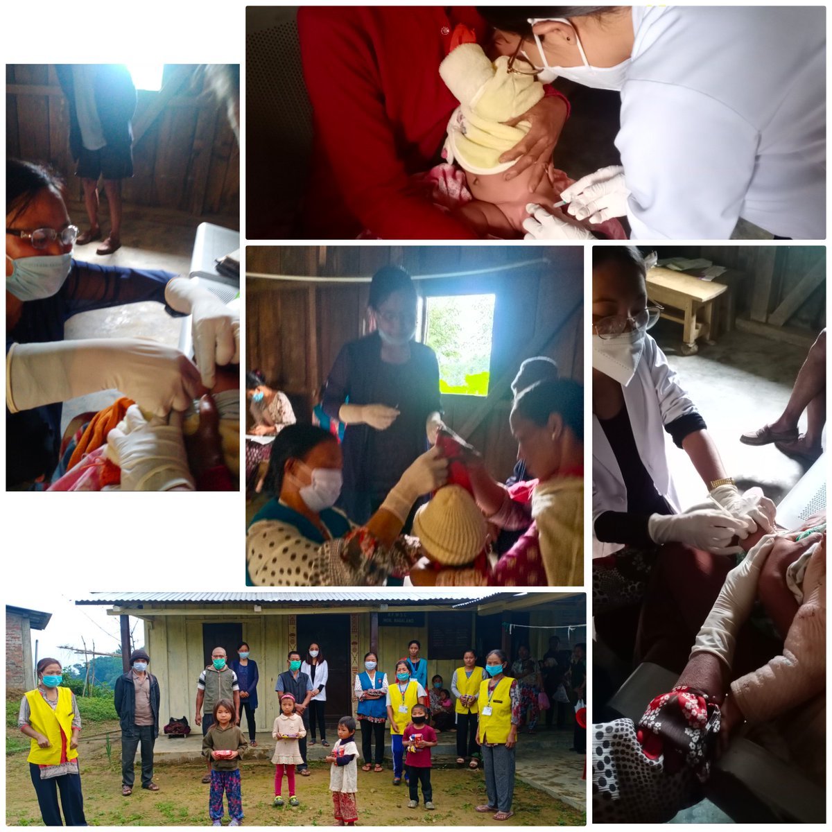 NyoshonA's tweet photo. VHND Cum Immunization day @c/chingnyu HWC SC 10th June 2020 https://t.co/Lx6IY7SAvc