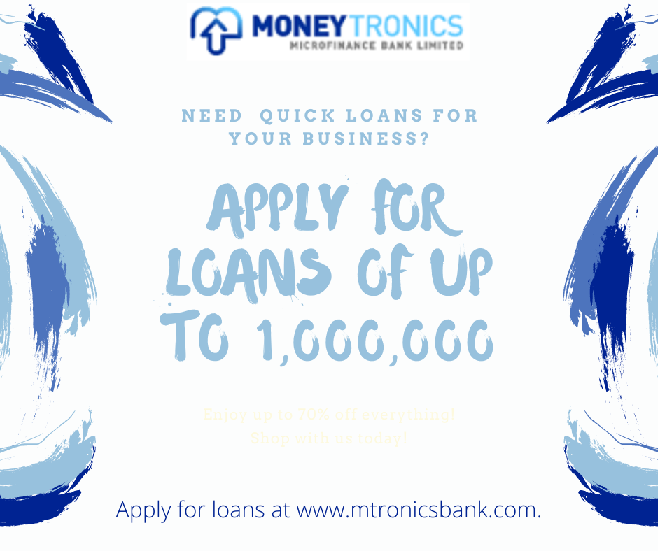 mtronicsbank's tweet photo. Apply for our loans in quick easy peasy steps. See link in bio https://t.co/68DNFHG8fG
