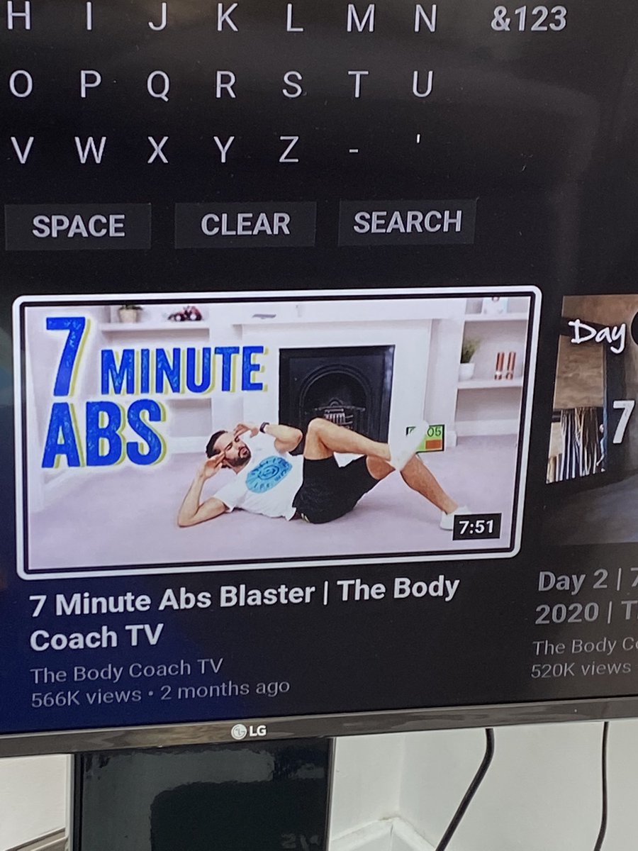 bevjhall55's tweet photo. Proud of myself this morning starting #7daysofsweat with @thebodycoach followed by #7minuteabs #keepturningup #justpressplay #lockdownandbeyond #isurprisemyself https://t.co/yWKh4LOSaw