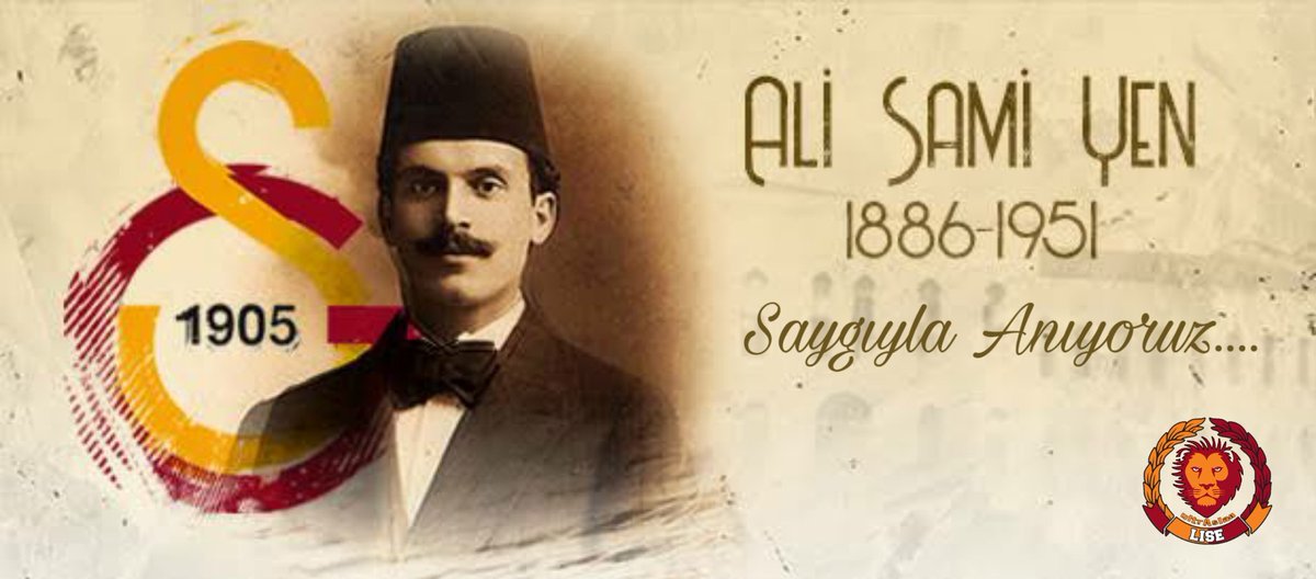 Galatasaray’ımızın kurucusu Ali Sami Yen‘i vefatının 69. yılında saygı ve rahmetle anıyoruz. #ultrAslanLISE