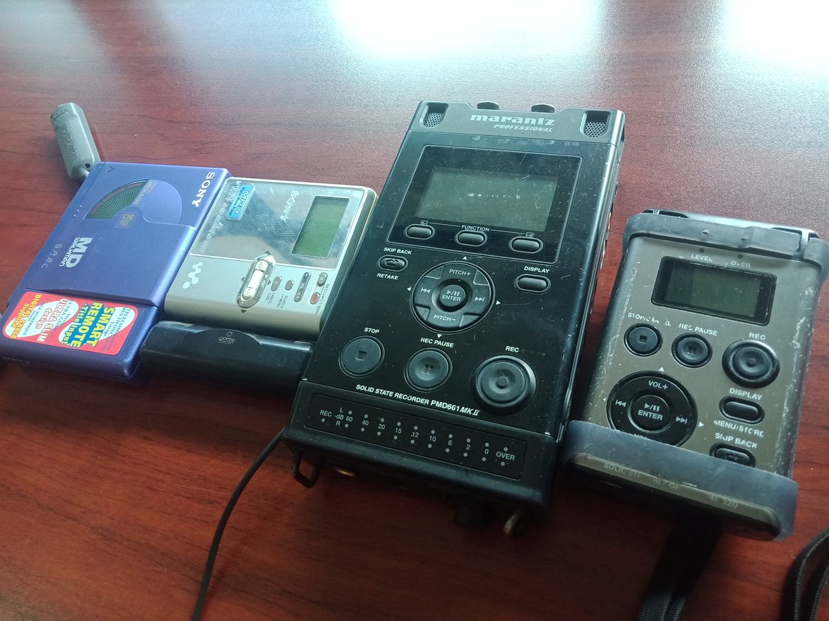 Radio news technology has also evolved a great deal just of the recorders I have used in the last ten years. My older colleagues must have used bulkier stuff.