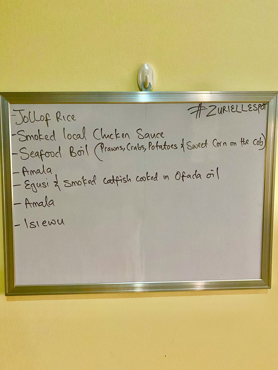 ZuriellesPot's tweet photo. These are our meals for Thursday and Saturday
08167239506(to order any)
2.5ltr bowl #10,000
3.5ltr bowl #15,000
5ltr bowl #20,000
Seafood platter #15,000
#zuriellespot
#AbujaTwitterCommunity
#foodserviceprovider
#cookingnigerianfoodswithoutmsg
#freshmademealsplug https://t.co/UwLfqhpzNx