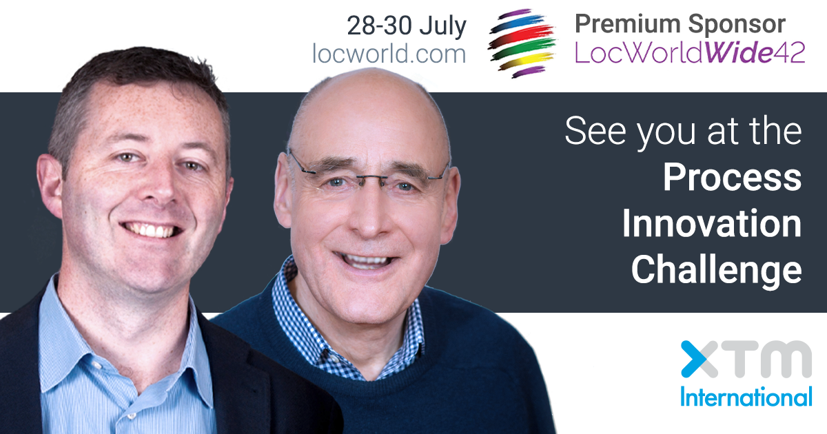 xtmintl's tweet photo. See you at the @L10NPIC! We hope you enjoy watching as much as Dave Ruane and Andrzej Zydron enjoy taking part.
Come visit our booth to meet the guys after the show! https://t.co/SU5dFlG4Z6
#locworldwide42 #locworldwide #meetxtm https://t.co/KIKtrYcj7I