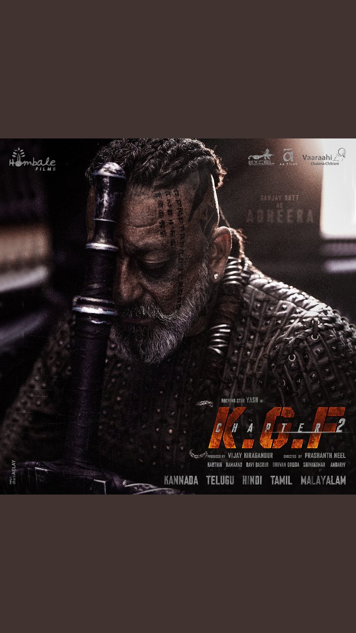 KGF Chapter 2 Of Kannada Movie happy birthday Sanjay Dutt sar 