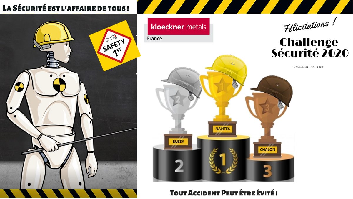 Kloecknermetalsfrance On Twitter La Securite Est L Affaire De Tous Pour Kmf Ameliorer La Securite Et La Prevention Est Une Priorite Pour Poursuivre Et Dynamiser Cela L Equipe Securite A Mis En