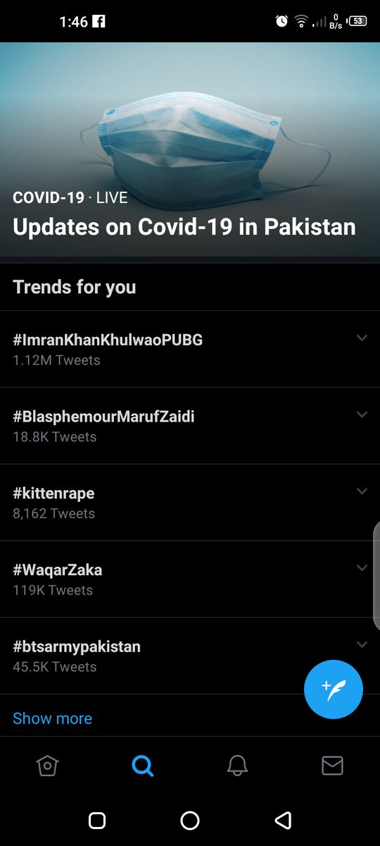 qadeer1245's tweet photo. Another 1m 
But still handsome PM not replying 
Yeh prank hogya pubg walk sath 😂

#ImranKhanKhulwaoPUBG https://t.co/tMYm8gtph6