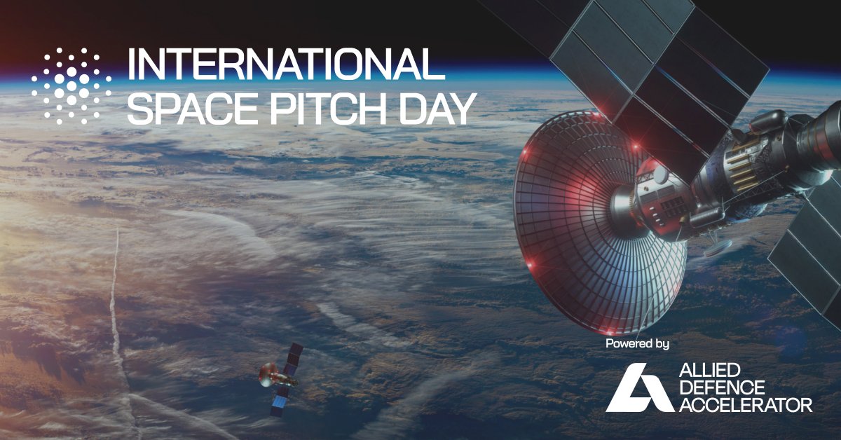 UKDInnovation's tweet photo. There's still time to sign up for the International Space Pitch Day Webinars which are taking place today (3pm-6pm) &amp; tomorrow (4pm-6pm). Follow the link to get booked on! https://t.co/TYEvBd6n2x #intlspacepitchday #ispd #ada #alliedDFEN #defence #security https://t.co/H3HkUUszo3