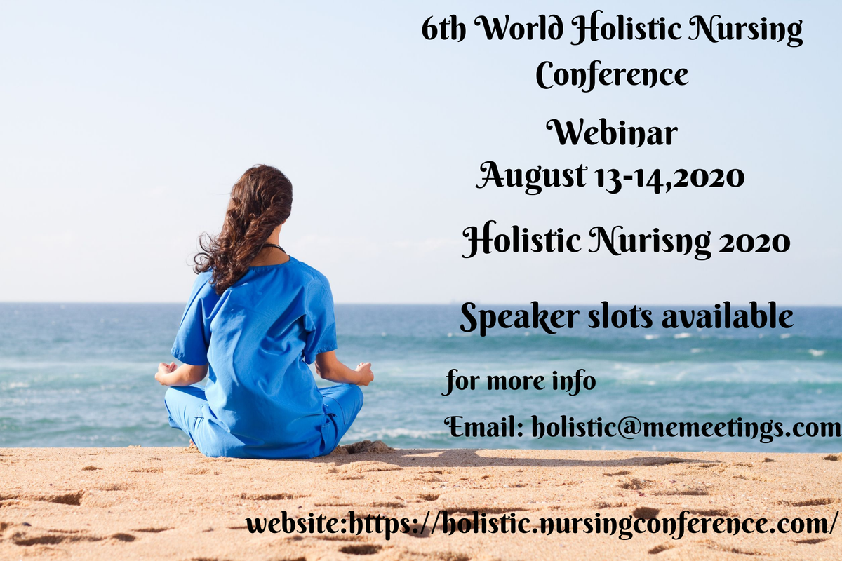 2020Holistic's tweet photo. #Joinus @6thWorld #HolisticNursing #Conference held brief #keynotepresentations, #speakertalks, with the theme #FrommInnovation to #Enforcement of #Advanced Techniques in #Nursing.
#Keynote #Speaker #Delegate #students #registernow
https://t.co/I71A8A8AhN https://t.co/Hd9EL4XnRi