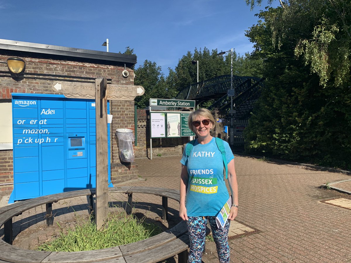 With £33k and counting Kathy’s off on another section of 200 mile footpath @hospicestrail raising funds for #hospicecare providers in #Sussex. Link in bio if you can support! <a href="/StWilfridsChi/">St Wilfrid's Hospice</a> <a href="/stwilfridstweet/">St Wilfrid's Hospice</a> <a href="/STMHospice/">St Michael's Hospice (Hastings and Rother)</a> <a href="/StCHospice/">St Catherine's Hospice</a> <a href="/sussexbeacon/">The Sussex Beacon</a> <a href="/SnowdropTrust/">Snowdrop Trust</a> <a href="/martletshospice/">Martlets Hospice</a>