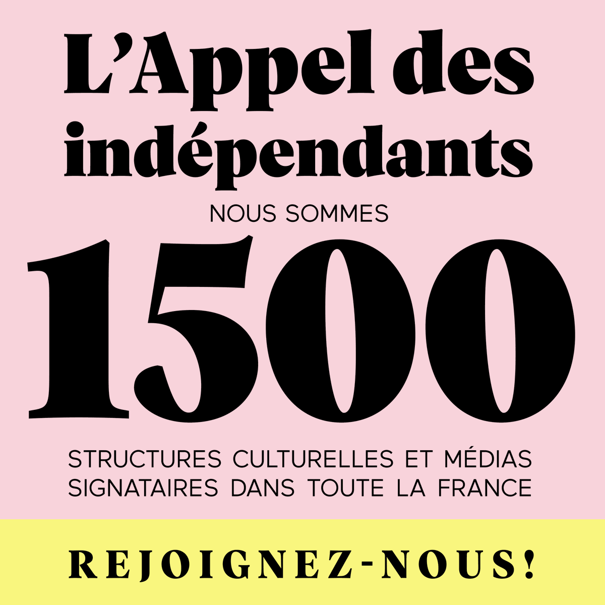 European_Lab's tweet photo. Nous ne bénéficions ni de la tutelle protectrice de l'État, ni des apports financiers des grands groupes : nous sommes seuls, donc nous devons être ensemble.

Rejoignez les 1500 signataires de @appeldesindes sur https://t.co/1IVnpRo82s ! https://t.co/kj5FTy0VNN