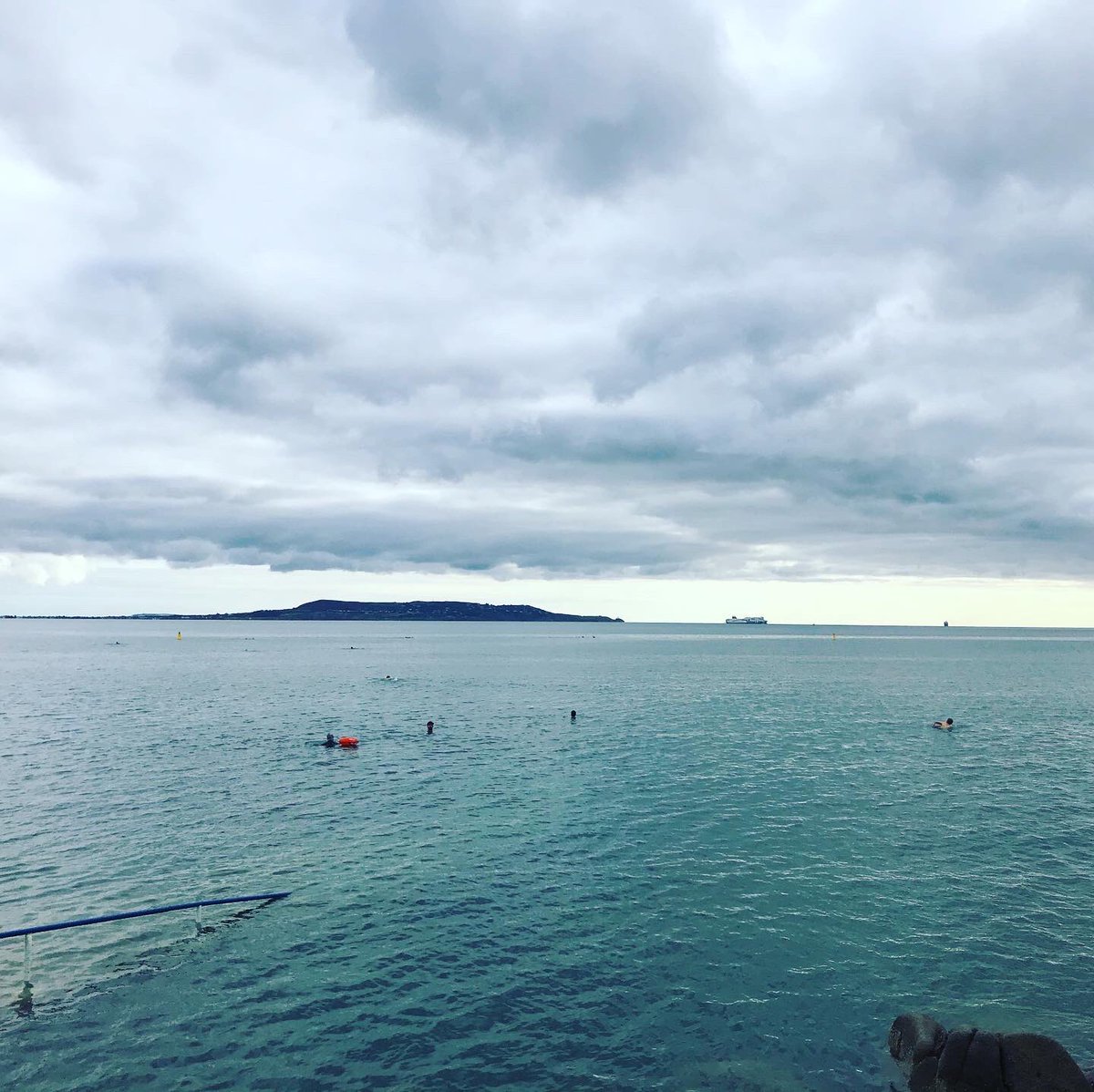 DunleavyBernard's tweet photo. Swim No.83...a great morning to combine a primary school reunion with @mariannegill and a dip before breakfast! #100SwimsIn2020 #17SwimsToGo #29thJuly #15MinuteSwim #SociallyDistantSwimming #Seapoint #Monkstown #CoronaIreland #TheStoics #coldwaterswimming @DLRTourism https://t.co/FCycnAfZS5